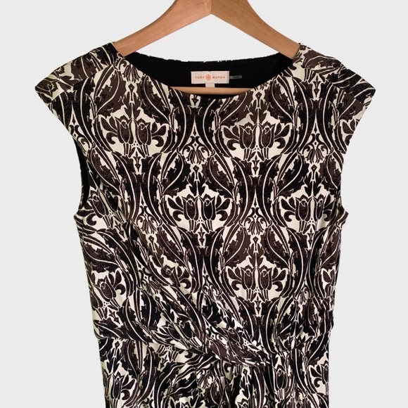 Tory Burch Odila Printed  Silk Dress - Picture 4 of 7